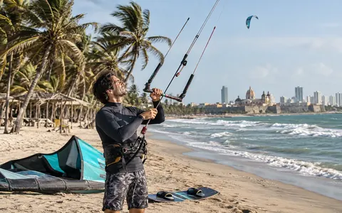 Mejor época para kitesurf en Cartagena: guía por meses