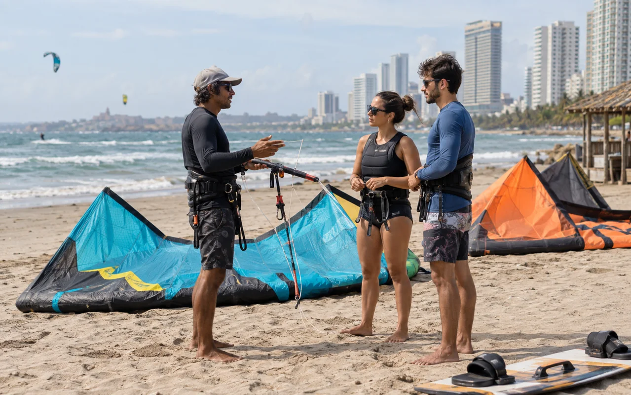 Qué curso de kitesurf elegir según tus habilidades