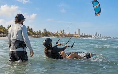 Cuánto se tarda en aprender kitesurf: etapas reales